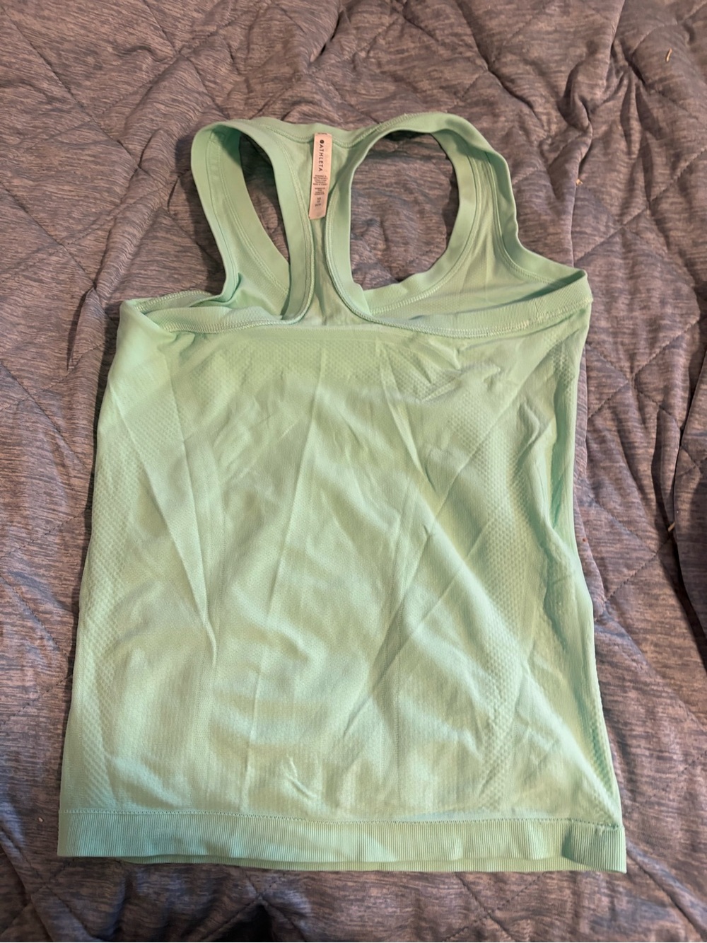 Athleta Light Mint Racerback Performance Tank - Picture 7 of 8